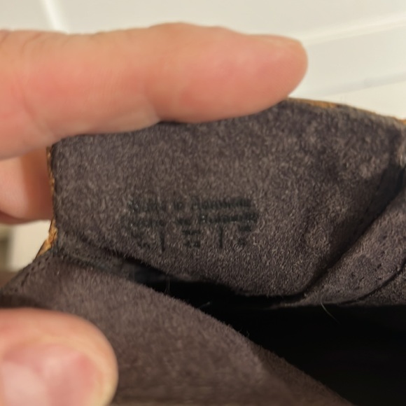 Aldo Men’s Brown Leather Ankle Zip Casual Boot Sz 10 - Picture 6 of 6